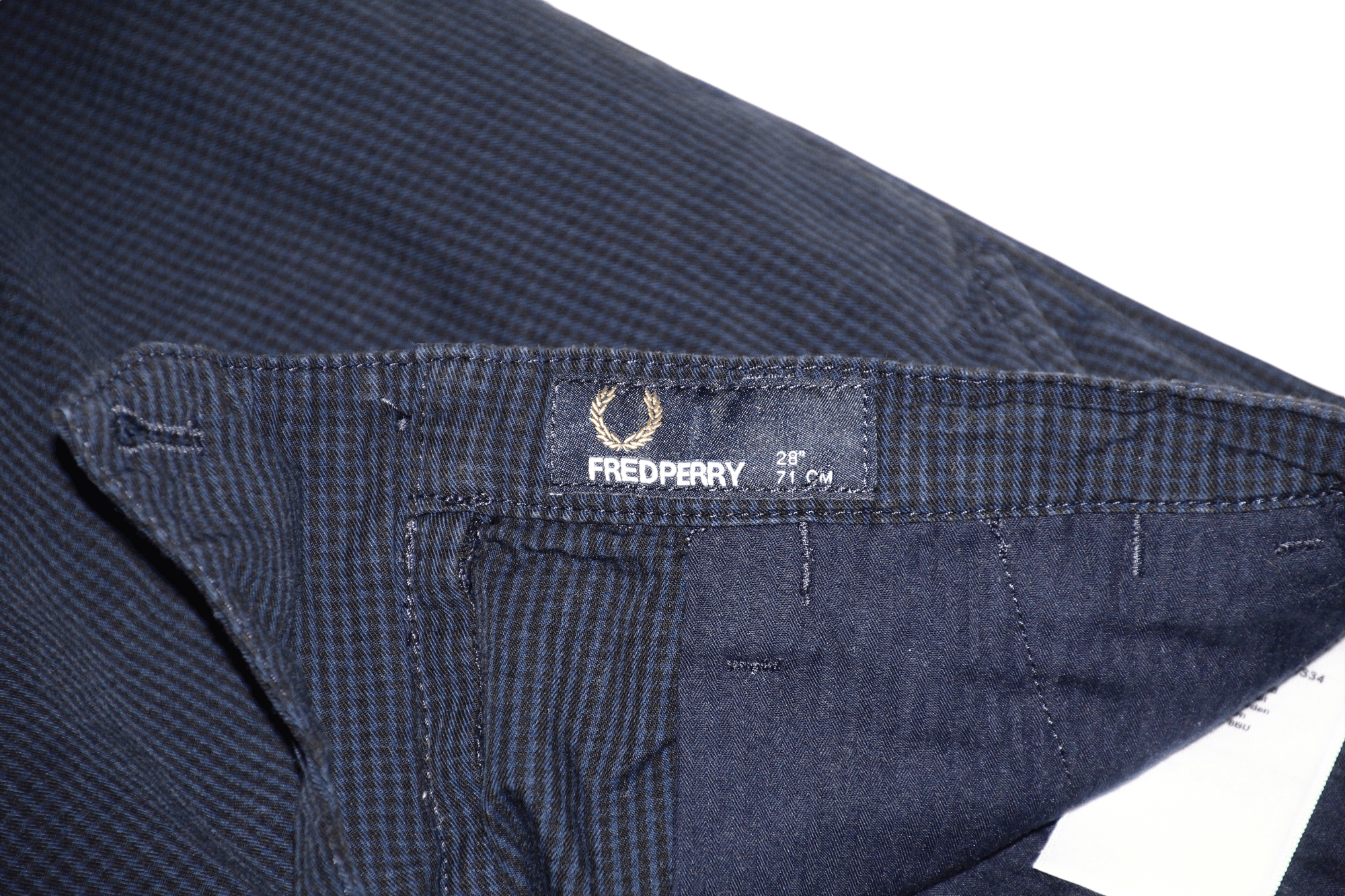 Fred Perry Fred Perry poly-cotton Houndstooth Bermuda Casual Shorts Size US 28 / EU 44 - 5 Thumbnail