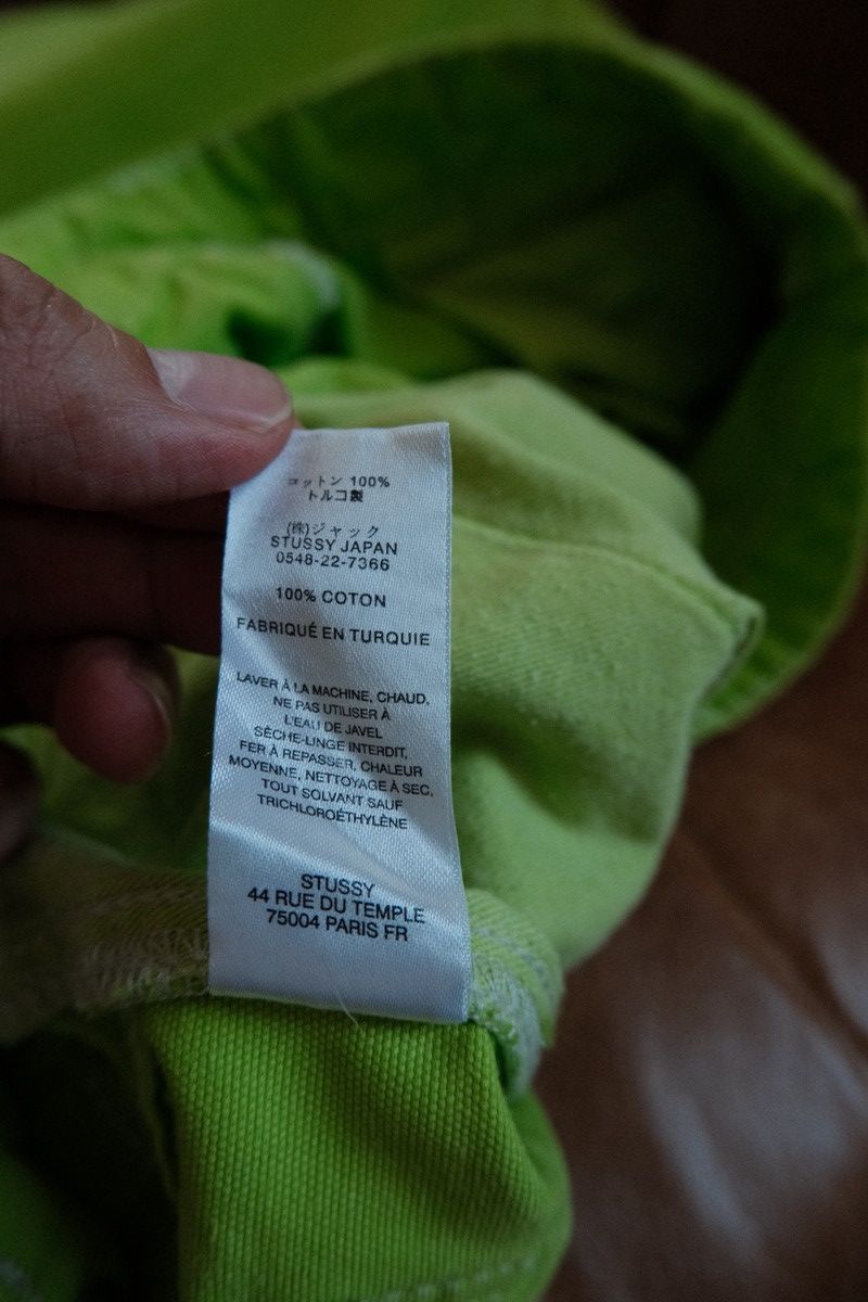 Stussy Lime Double Knee Workwear Pants Size US 32 / EU 48 - 13 Thumbnail