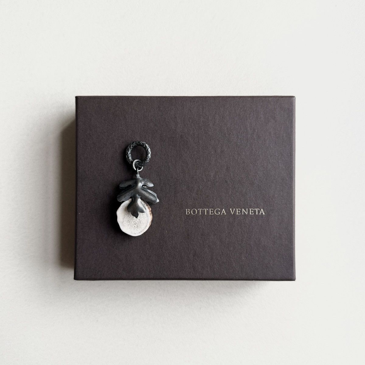 Bottega Veneta Bottega Veneta Silver Pendant Charm Size ONE SIZE - 1 Thumbnail
