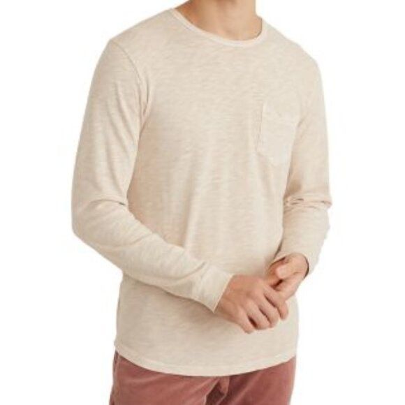 Marine Layer Marine Layer Lassen Heavy Slub Long Sleeve Pocket Tee Size US L / EU 52-54 / 3 - 8 Thumbnail