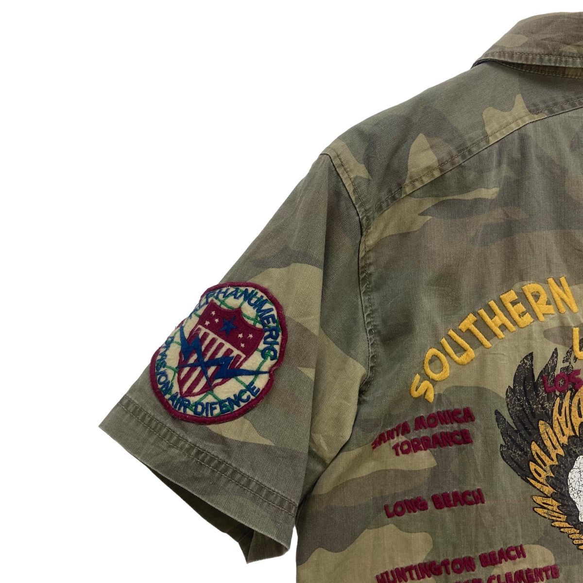 Alphanumeric Southern California USA Flag Eagle Logo Utility Shirt Size US S / EU 44-46 / 1 - 14 Thumbnail