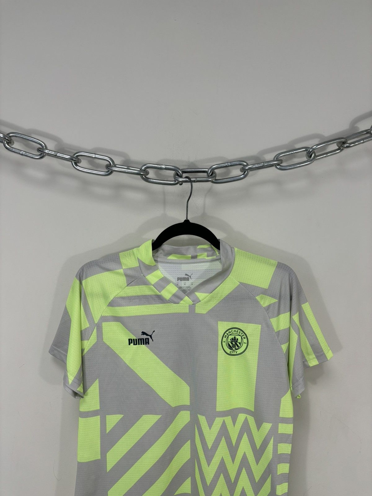 Puma Puma Manchester City 2022 Training Football Soccer Jersey Size US M / EU 48-50 / 2 - 2 Thumbnail
