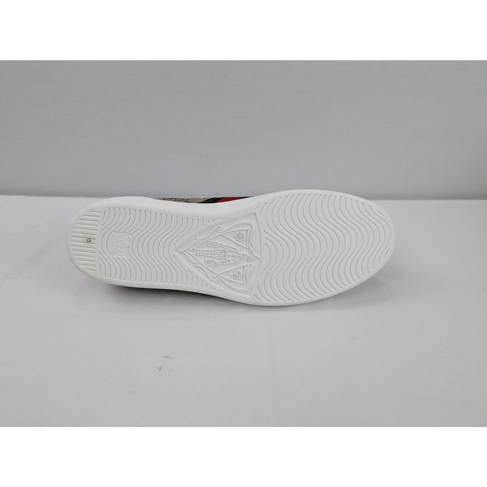 Gucci o1rshd1 Men's Ace GG Supreme sneaker with bees in Multicolor Size US 13 / EU 46 - 11 Thumbnail