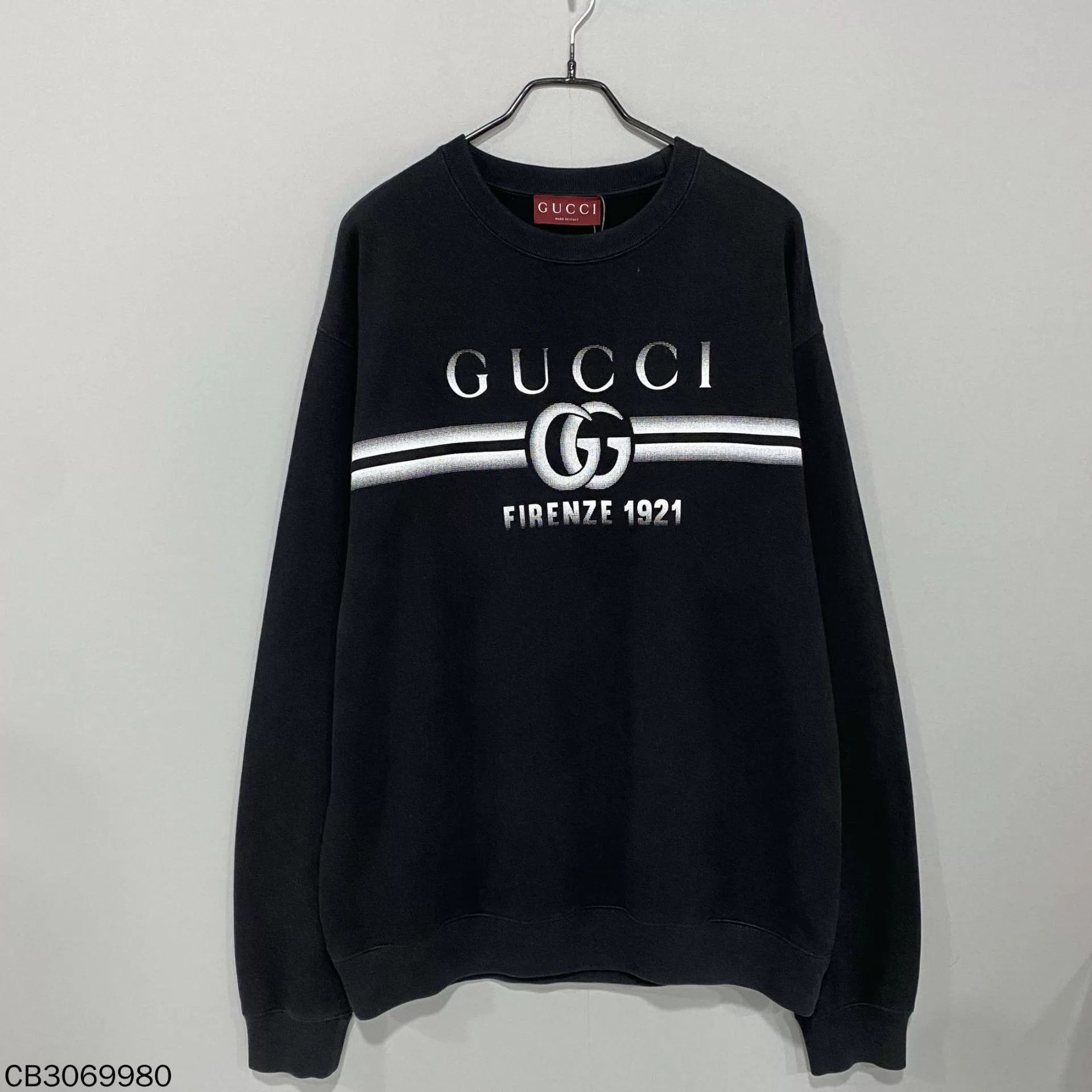 Gucci Black Long Sleeve Graphic Sweatshirt Size US L / EU 52-54 / 3 - 1 Thumbnail