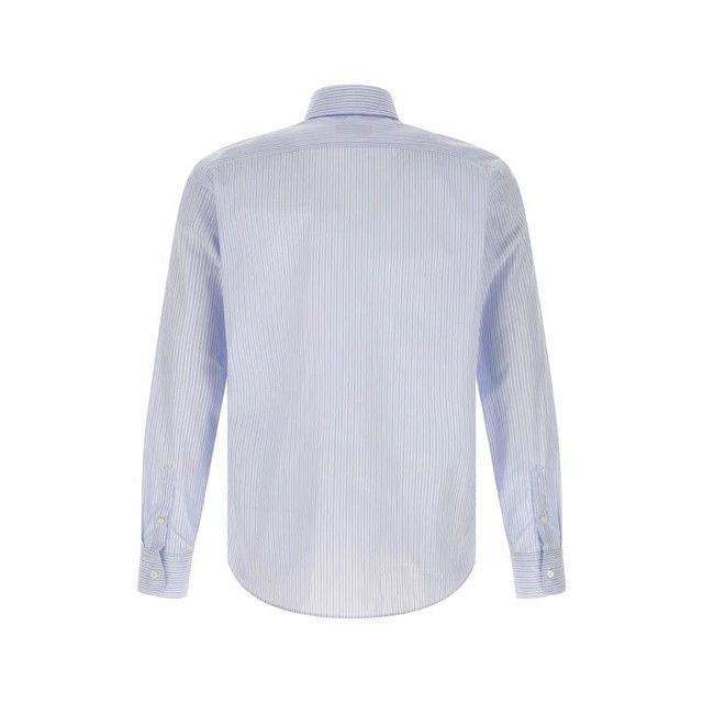 Prada PRADA Blue Striped Shirt New & Authentic (Men's size:M;) Size US M / EU 48-50 / 2 - 2 Thumbnail