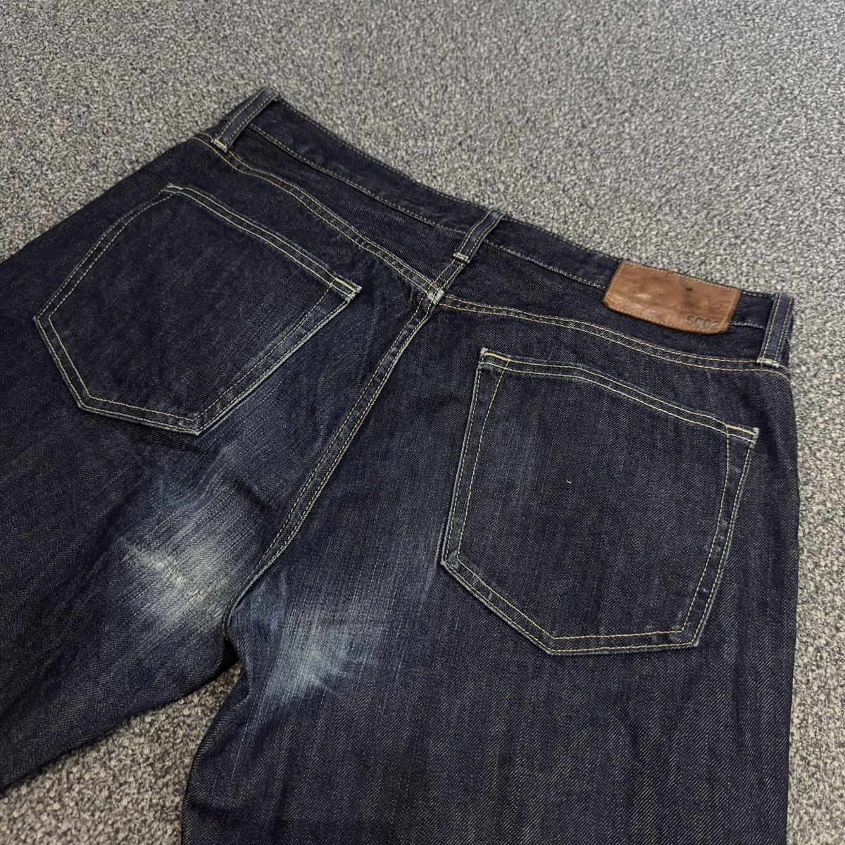 Undercover × Uniqlo Archive ‼️ Japanese Indigo Denim Uniqlo S002 UJ Blue Jeans Size US 33 - 7 Thumbnail