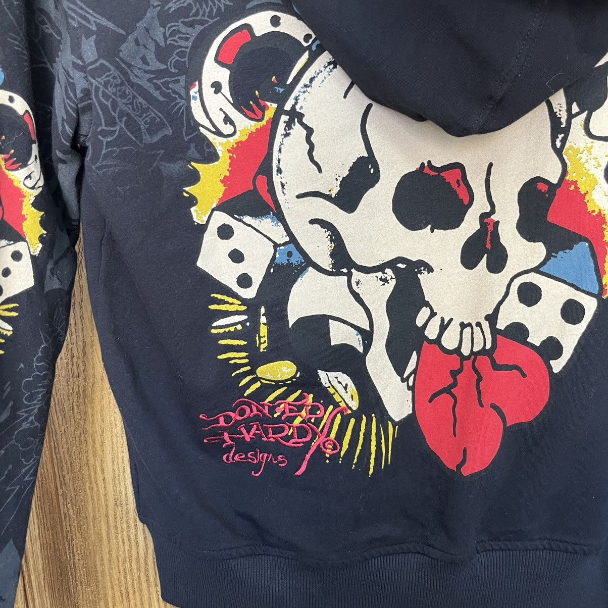 Ed Hardy Vintage Christian Audigier Ed Hardy Zip Hoodie affliction Size US S / EU 44-46 / 1 - 8 Thumbnail
