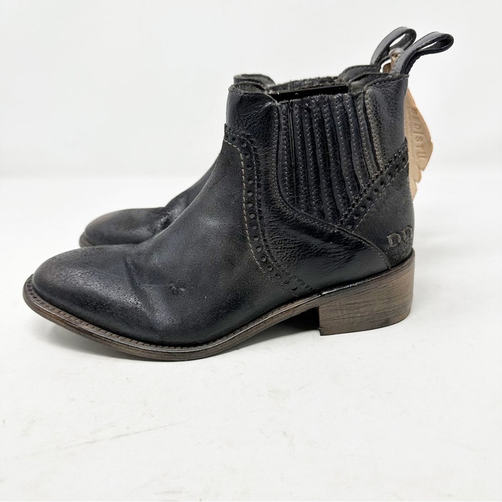 Bed Stu BED STU Ellice Black Medium Rust Boots NWT in Size 6 Size US 6 / IT 36 - 3 Thumbnail