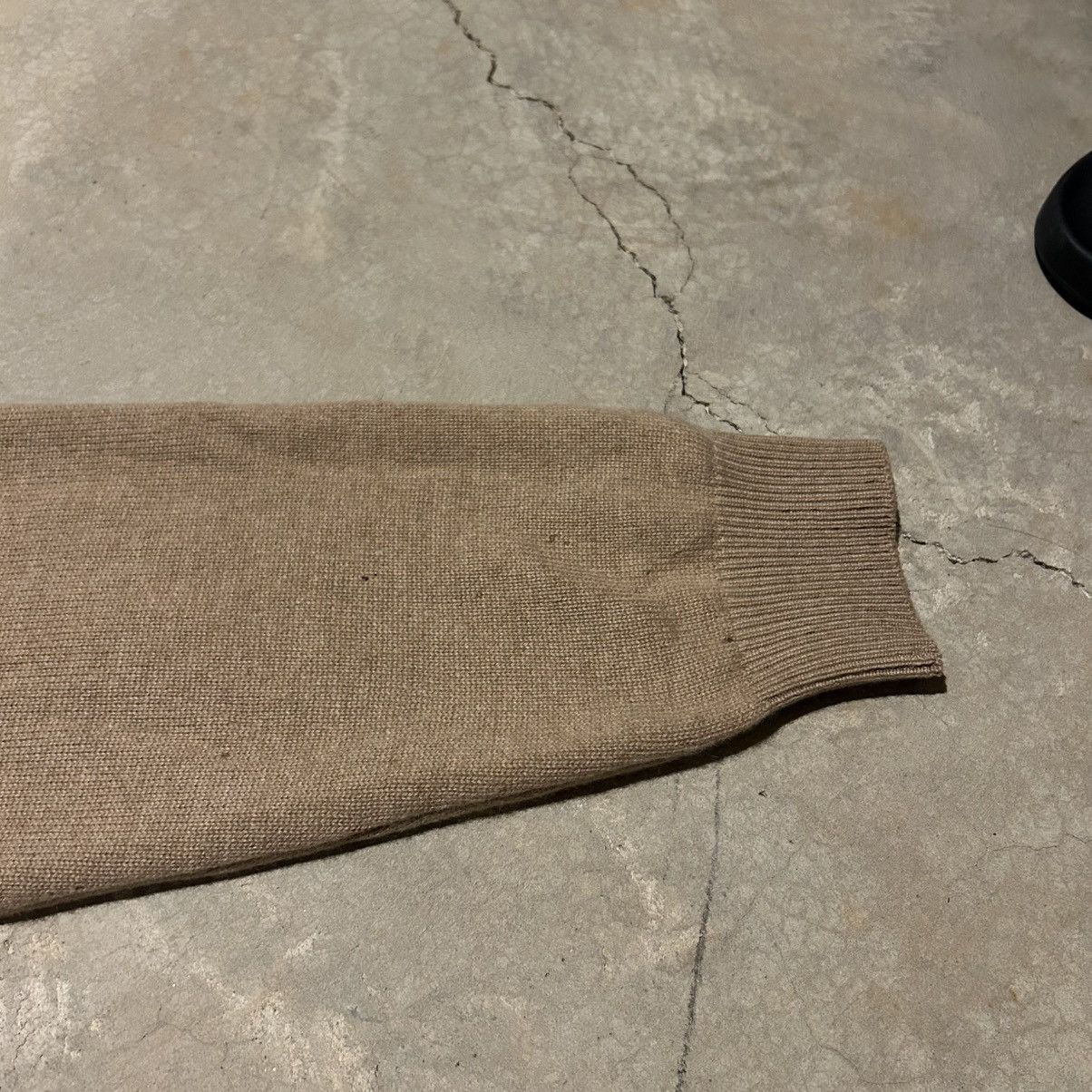 Polo Ralph Lauren × Vintage NWT Vintage Polo Ralph Lauren Cashmere Suede Front Cardigan Size US XXL / EU 58 / 5 - 14 Thumbnail