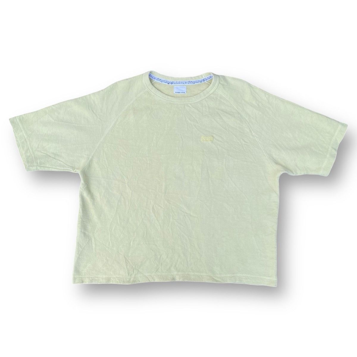 Japanese Brand Vintage Number Nine Short Sleeve Sweatshirt. #E4 Size US XXL / EU 58 / 5 - 2 Thumbnail