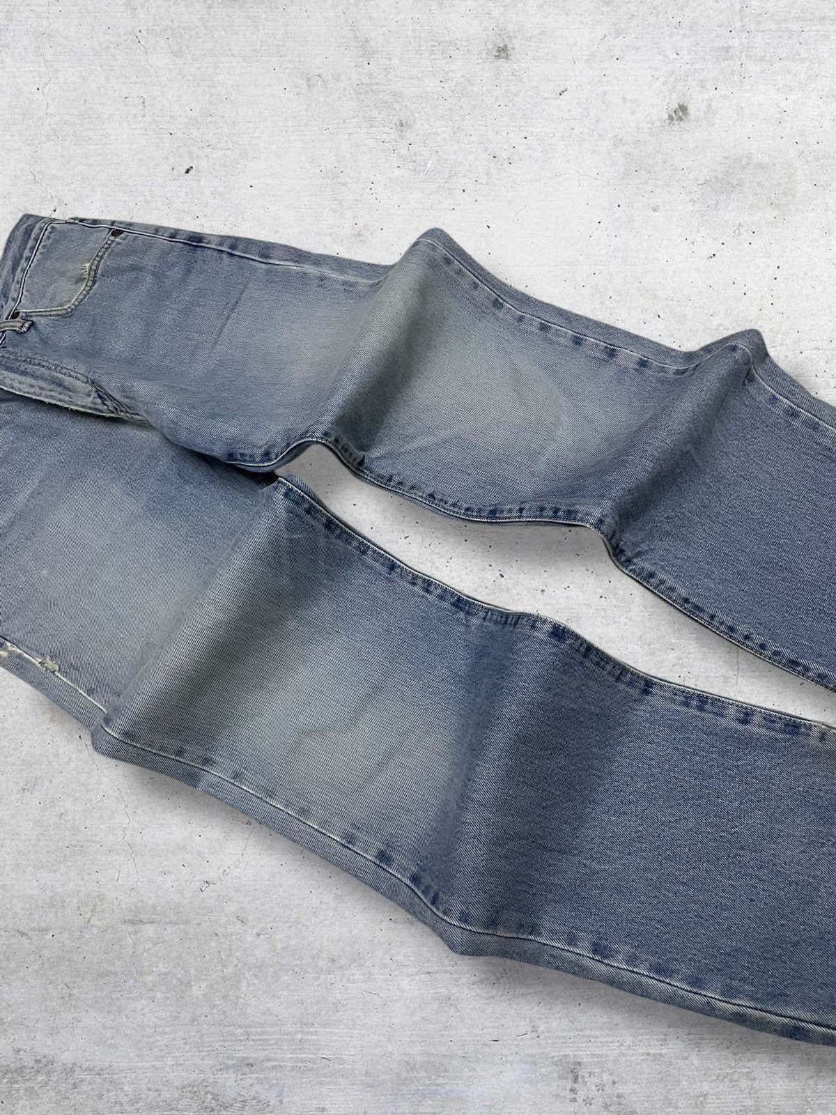 Edwin VINTAGE EDWIN DESIGNER 90S OG JAPAN BLUEWASHED DISTRESSED Size US 29 - 6 Thumbnail