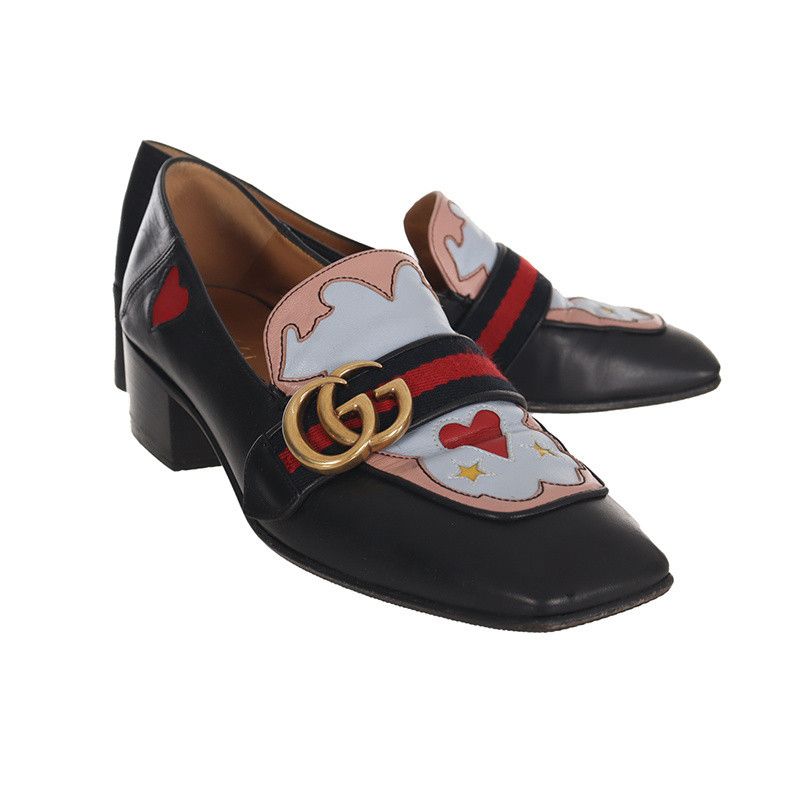 Gucci Gucci Square Toe Leather Casual Shoes 0079 Size US 7.5 / EU 40-41 - 1 Thumbnail