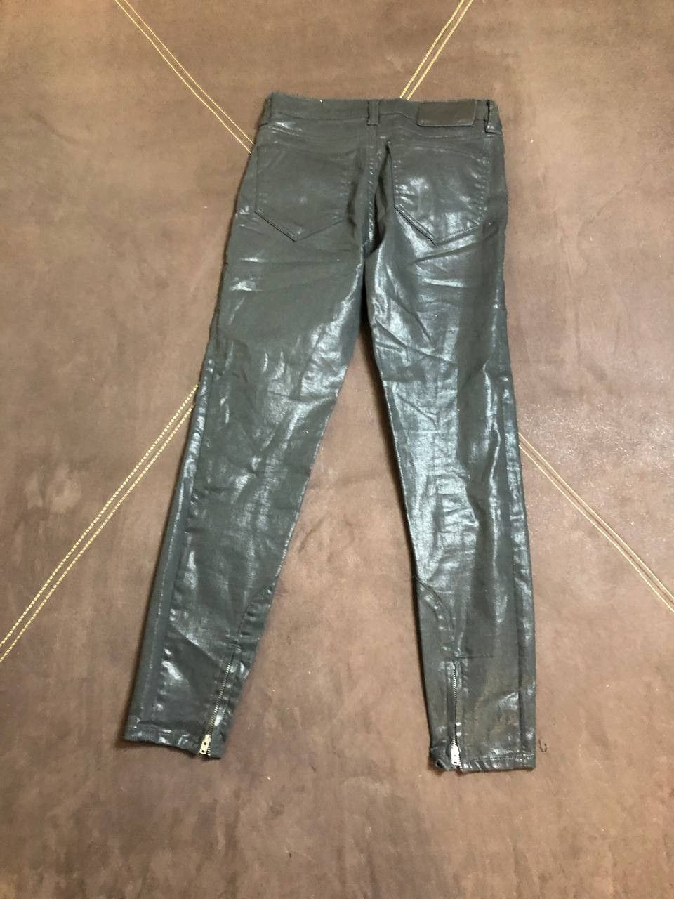 Allsaints ALL SAINTS SPITALFIELDS BRODIE LOW RISE CROPPED SKINNY Jeans Size 25" / US 0 / IT 36 - 11 Thumbnail