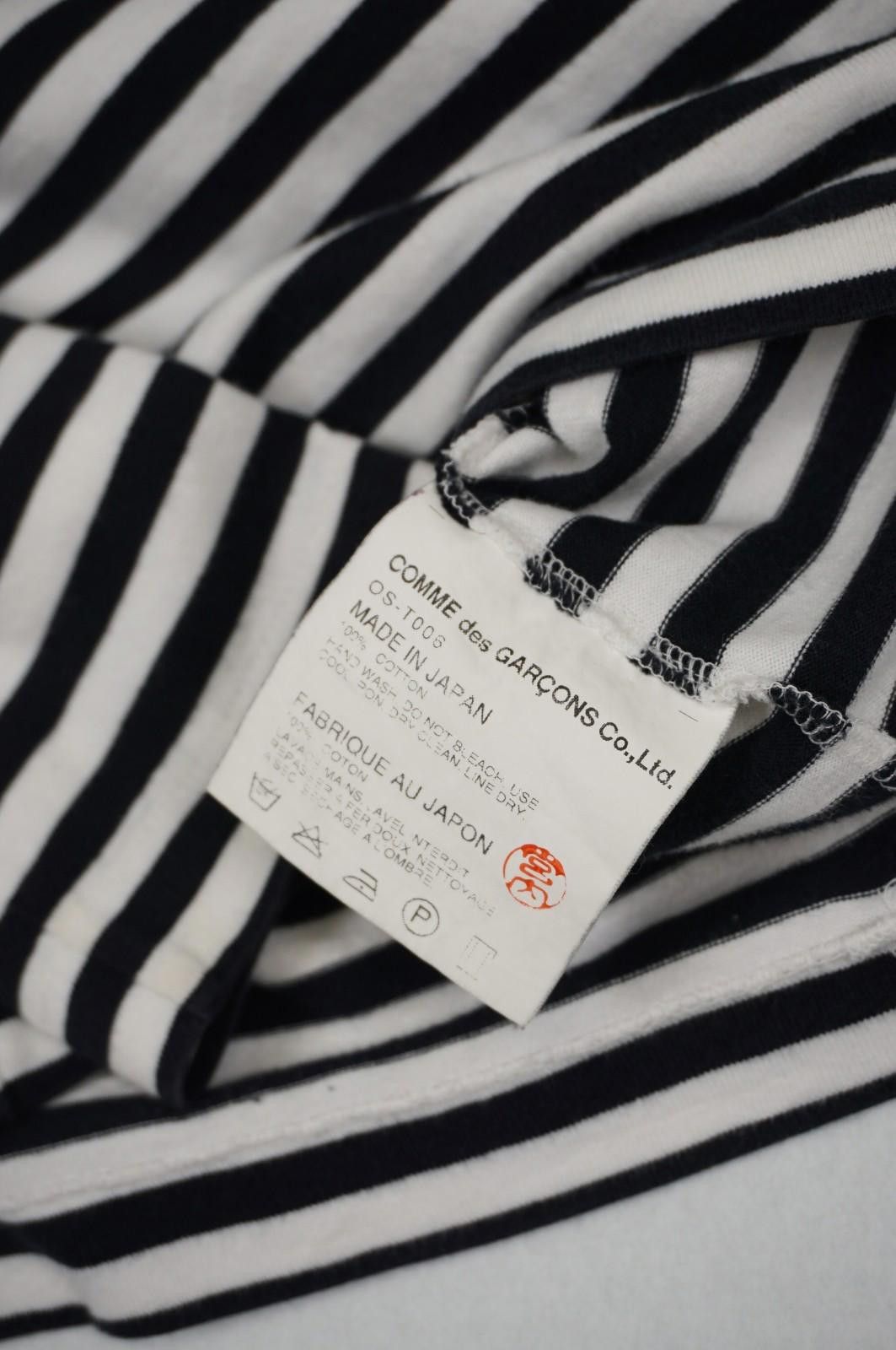 Comme des Garcons COMME DES GARÇONS Striped Long Sleeve Shirt, Mid-2000s Size US S / EU 44-46 / 1 - 4 Thumbnail