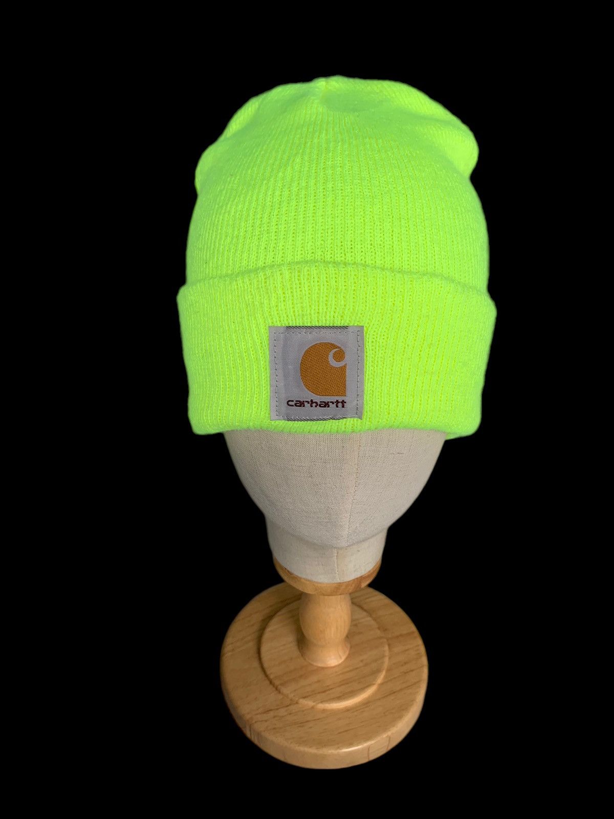 Carhartt × Japanese Brand Carhartt Rare Colour Made in Canada Beanie Hats Size ONE SIZE - 3 Thumbnail