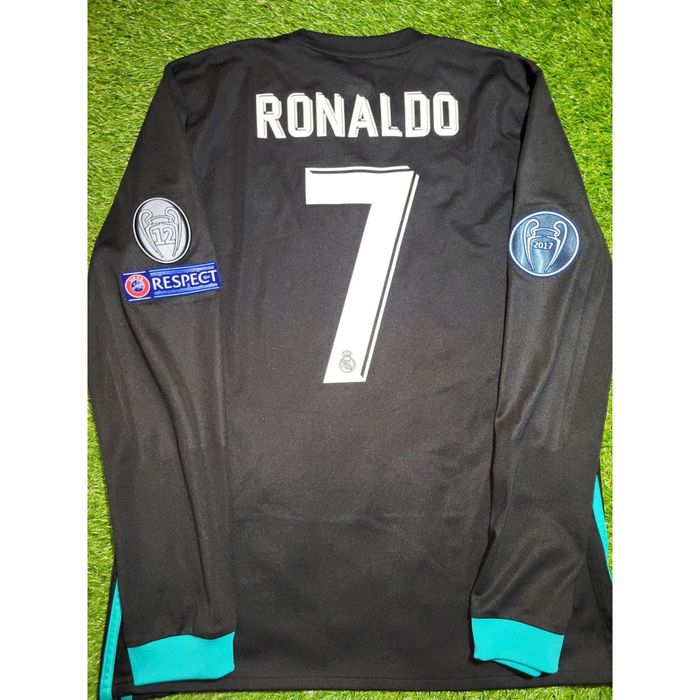 Adidas Cristiano Ronaldo Real Madrid 2017 2018 Away Soccer Jersey M