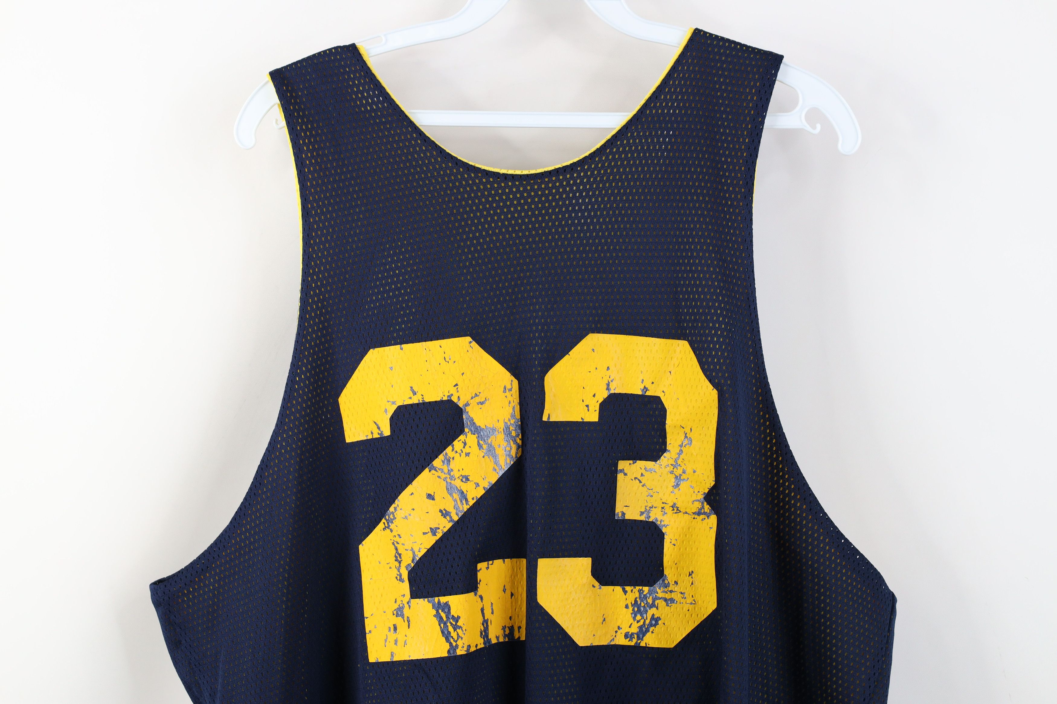 Nike Vintage 90s Nike Reversible University of Michigan Jersey Size US XL / EU 56 / 4 - 9 Thumbnail