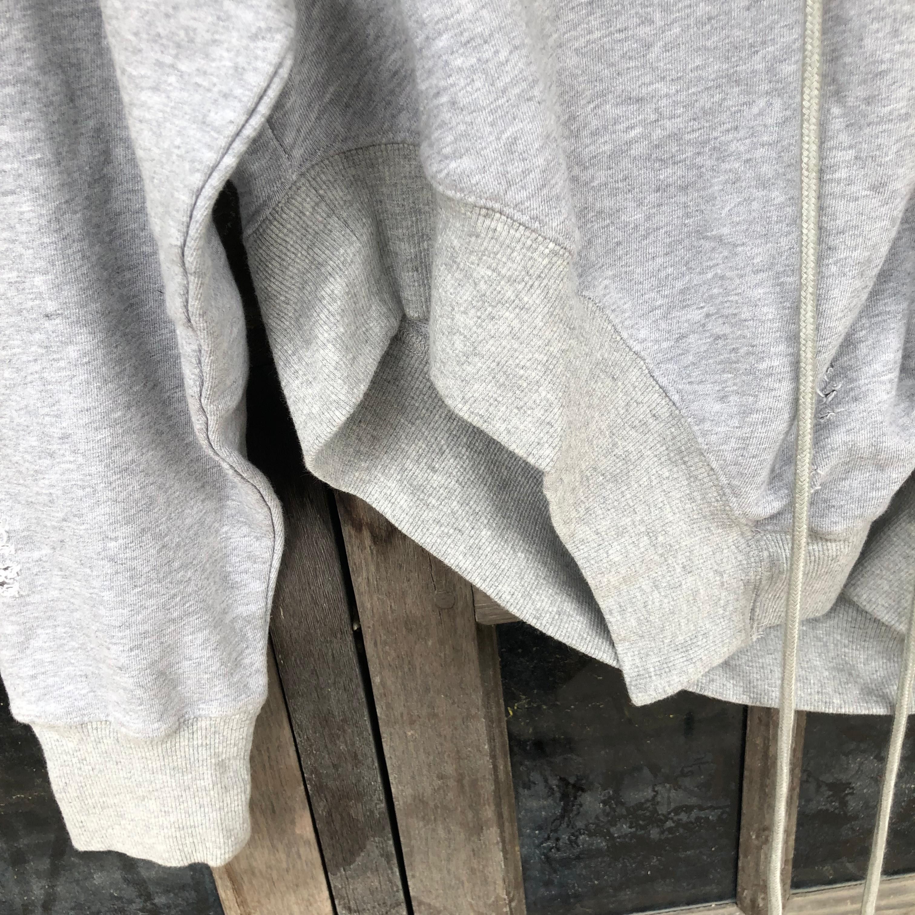 Maison MIHARA YASUHIRO Mihara Yasuhiro Distressed Assymetrical Hoodie Size US S / EU 44-46 / 1 - 3 Thumbnail