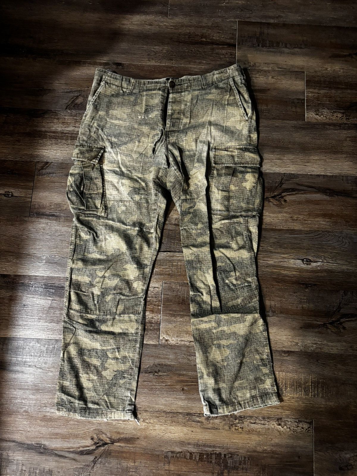パンツ STUSSY Vintage Camouflage Cargo Pants Stussy Cargo Pant Woodland Camo – LESS 17