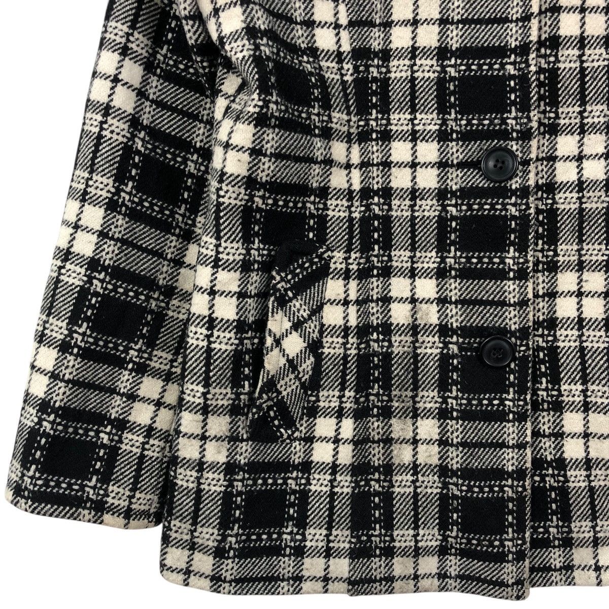 Longchamp × Vintage Vintage French Luxury LONGCHAMP PARIS Checkered Jacket Size M / US 6-8 / IT 42-44 - 3 Thumbnail