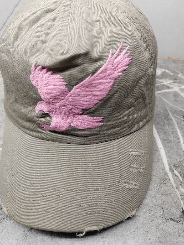 Japanese Brand Vintage Eagle Distressed Style Cap Hat Size ONE SIZE - 3 Thumbnail