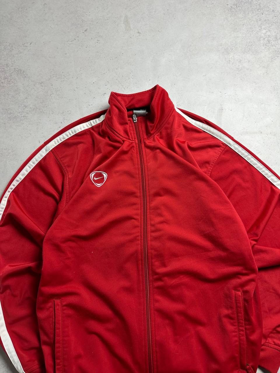 Nike Vintage Nike Swoosh Olympic Boxy Zip Jacket Y2K L Size US L / EU 52-54 / 3 - 2 Thumbnail