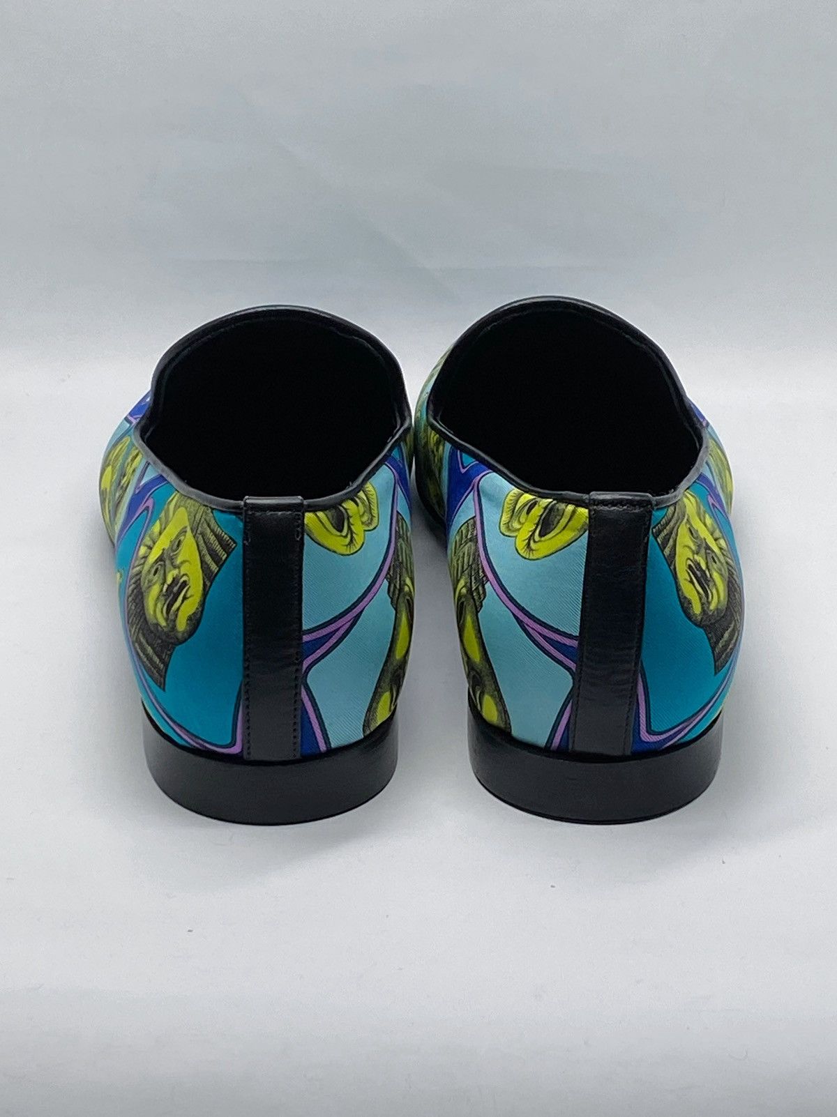 Versace Versace Masks Print Silk Twill Loafer size 43/us size 10 Size US 10 / EU 43 - 7 Thumbnail