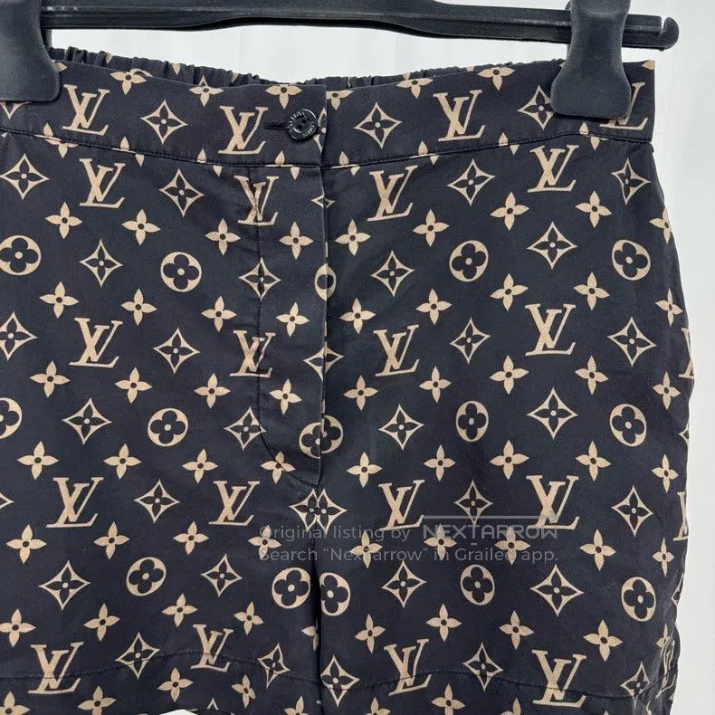 Louis Vuitton Louis Vuitton Presbytage printed silk shorts Size US 36 / EU 52 - 3 Thumbnail