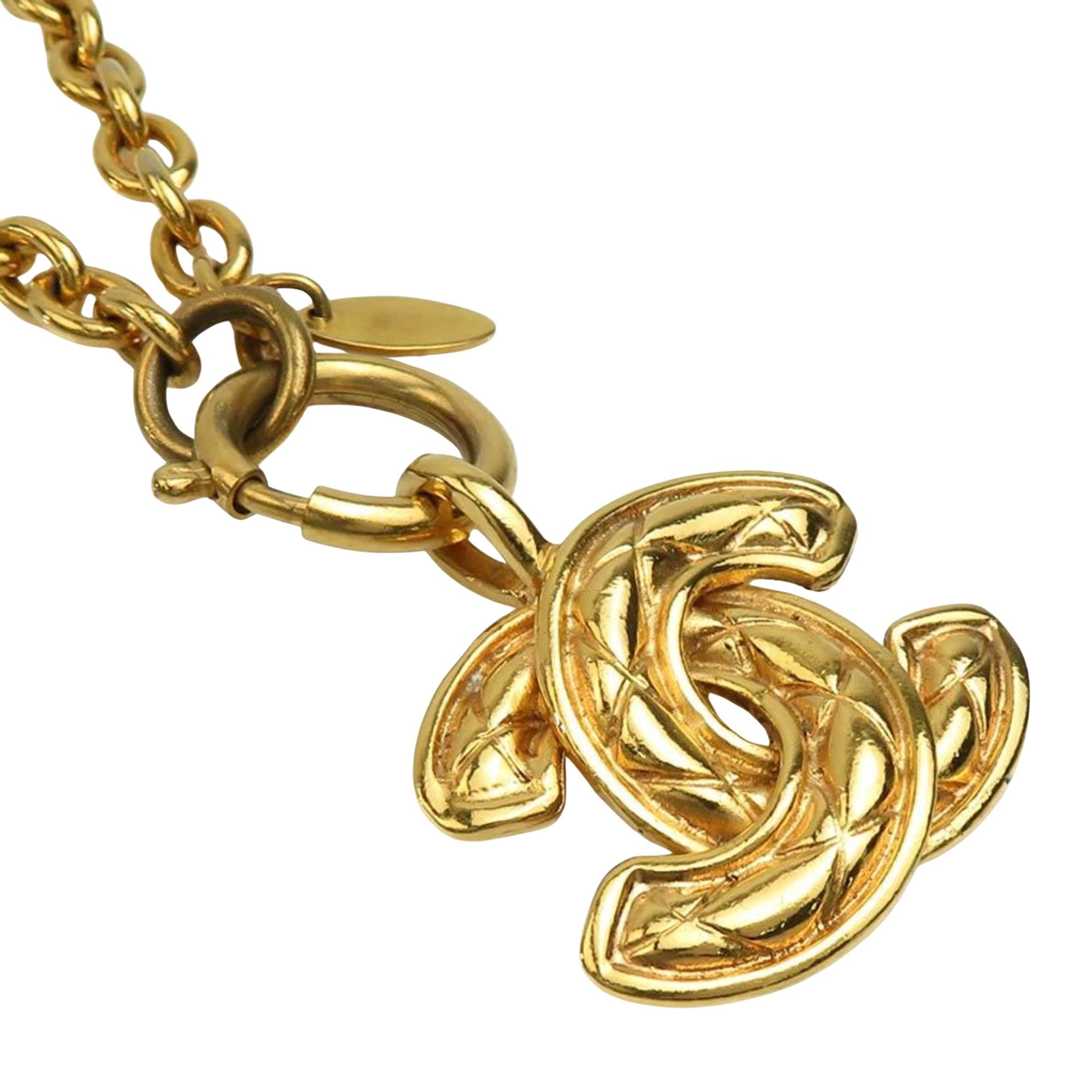 Chanel Chanel Coco Mark necklace Size ONE SIZE - 1 Thumbnail