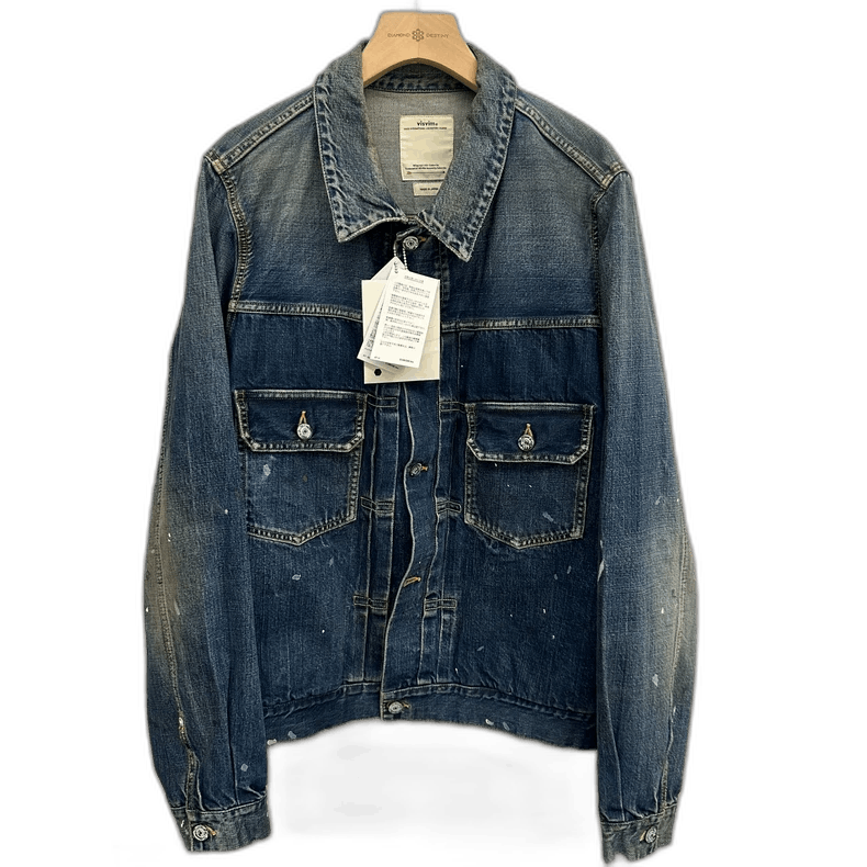 Visvim VISVIM 18AW SS 101 JKT DRY DENIM-4 Size US M / EU 48-50 / 2 - 1 Thumbnail