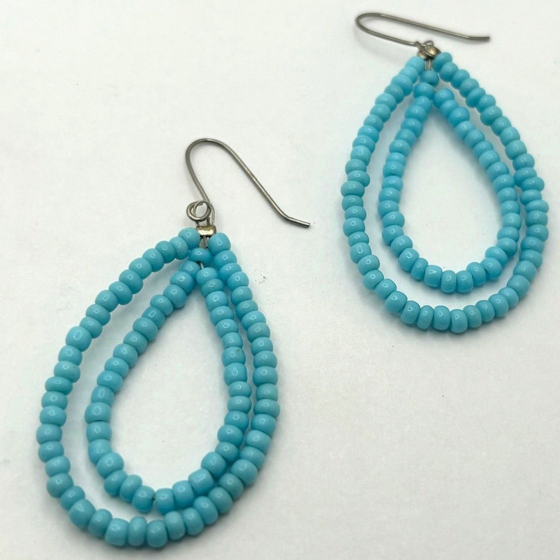Other Silver & Blue Earrings Size ONE SIZE - 2 Thumbnail