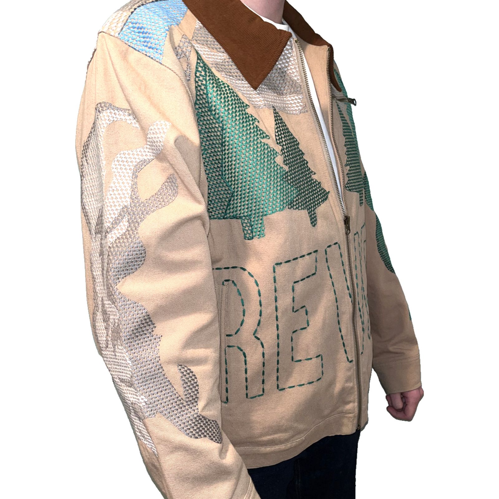 Other Reves Duck Canvas Camp Trucker Jacket XL NWOT MSRP $260 Size US XL / EU 56 / 4 - 6 Thumbnail