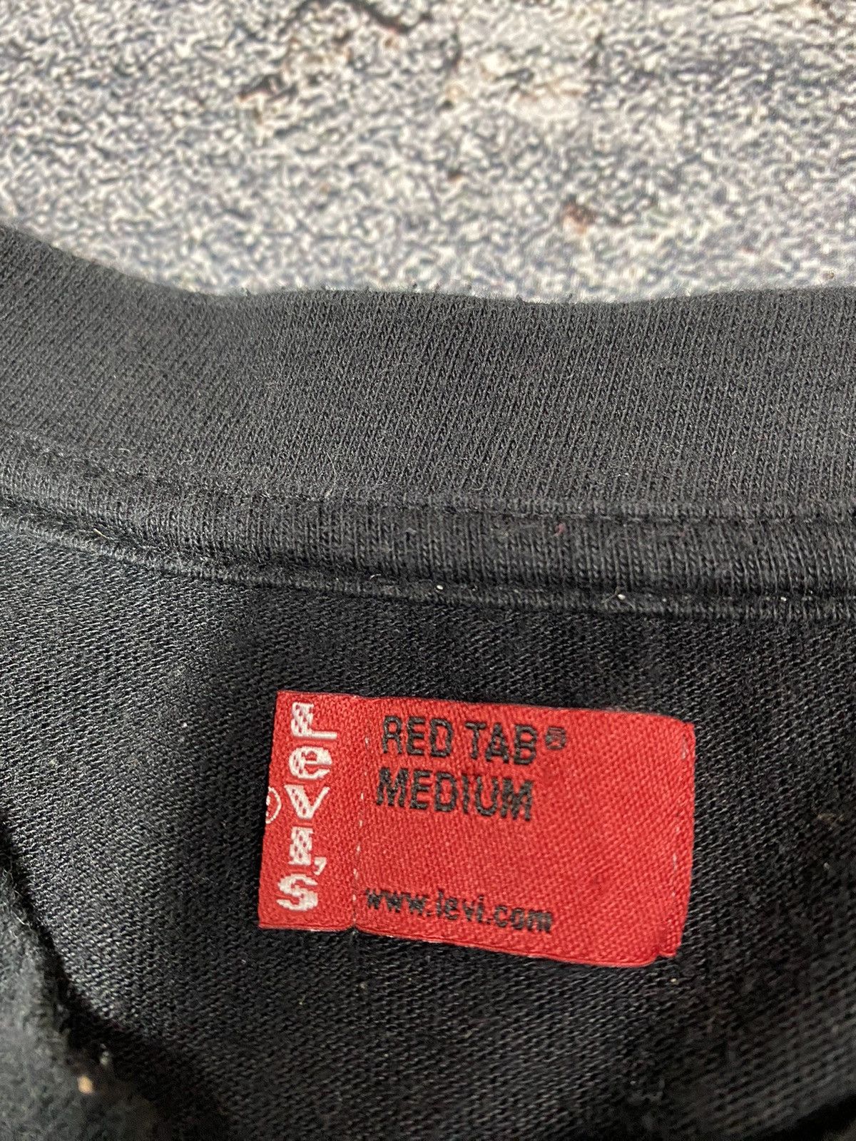 Levi's × Levi's Vintage Clothing × Vintage Vintage LEVIS Red Tab black Tshirt Size US M / EU 48-50 / 2 - 7 Thumbnail