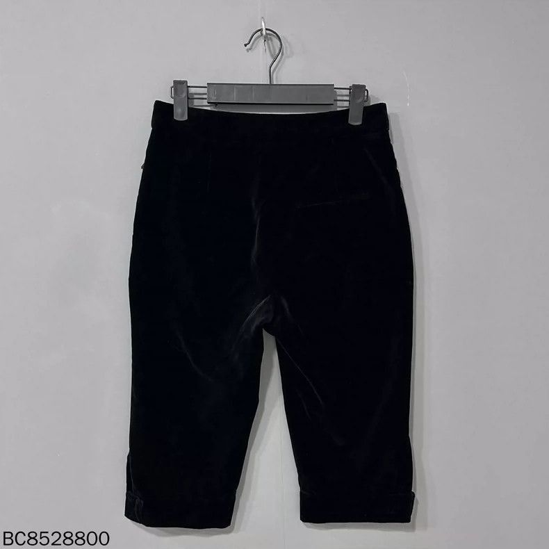 Dior Black Velvet Shorts by Dior-2506 Size 33" - 2 Thumbnail