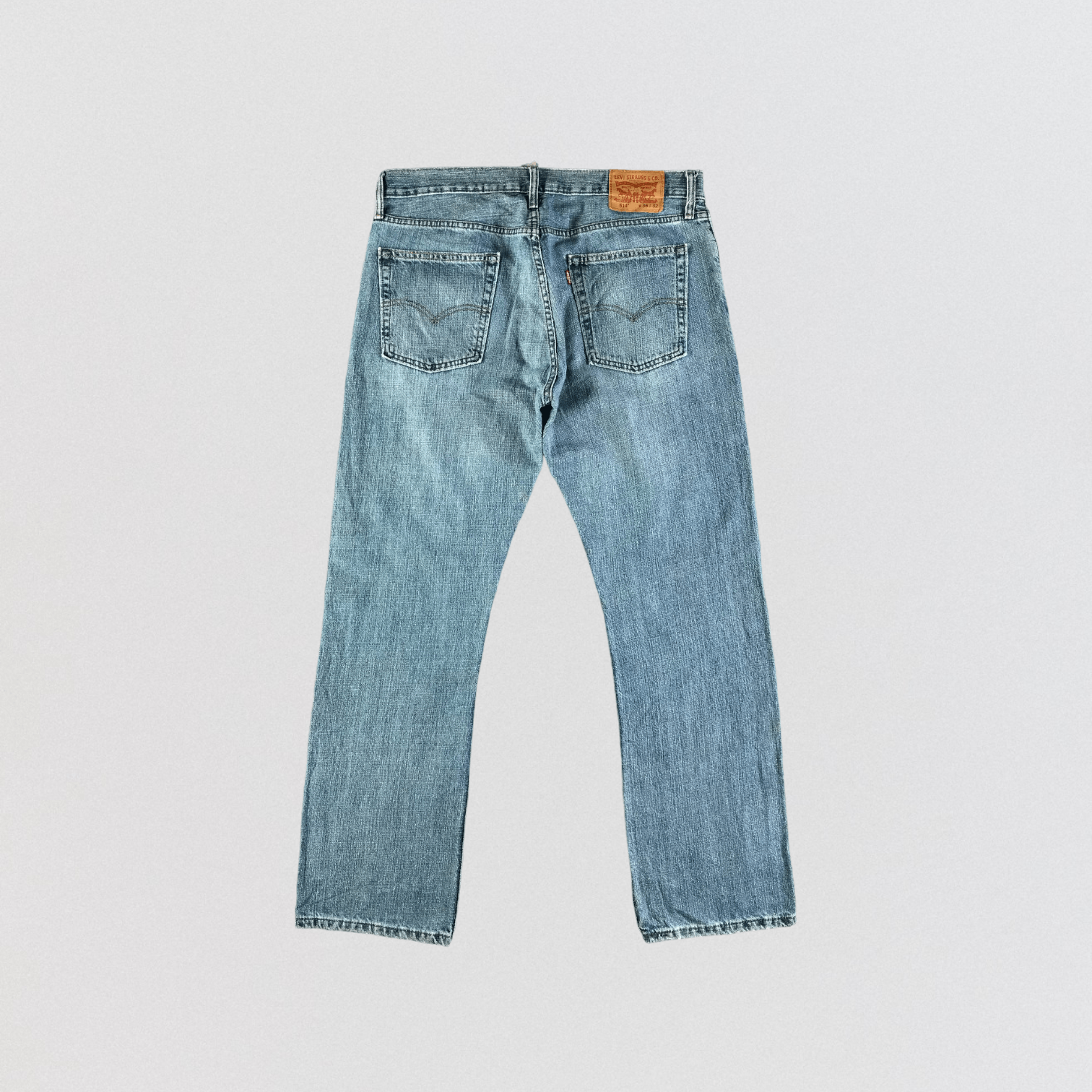 Levi's × Vintage Vintage Blue Wash Levis 514 Jeans-JM3354 Size US 37 - 2 Thumbnail