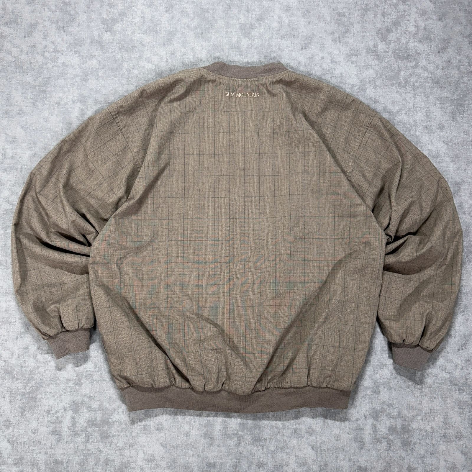 Vintage VTG Sun Mountain casual golf windbreaker pullover mens L Size US L / EU 52-54 / 3 - 2 Thumbnail