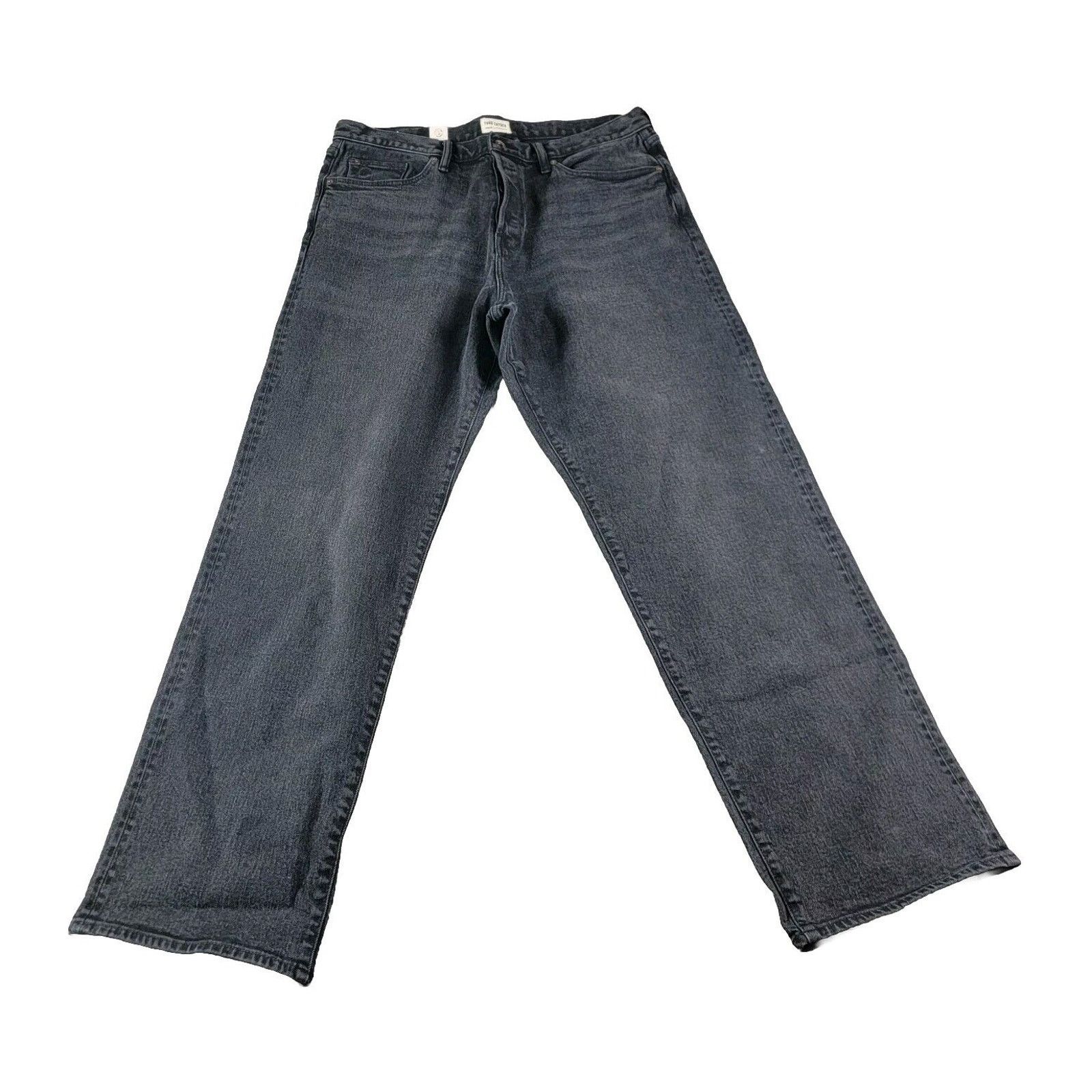 Todd Snyder Todd Snyder Relaxed Fit Selvedge Jeans size 34x34 Black Wash Size US 34 / EU 50 - 12 Thumbnail