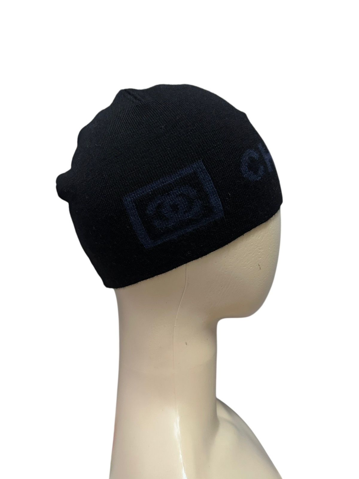 Chanel RARE ‼️ CHANEL Coco Mark logo beanie Size ONE SIZE - 2 Thumbnail