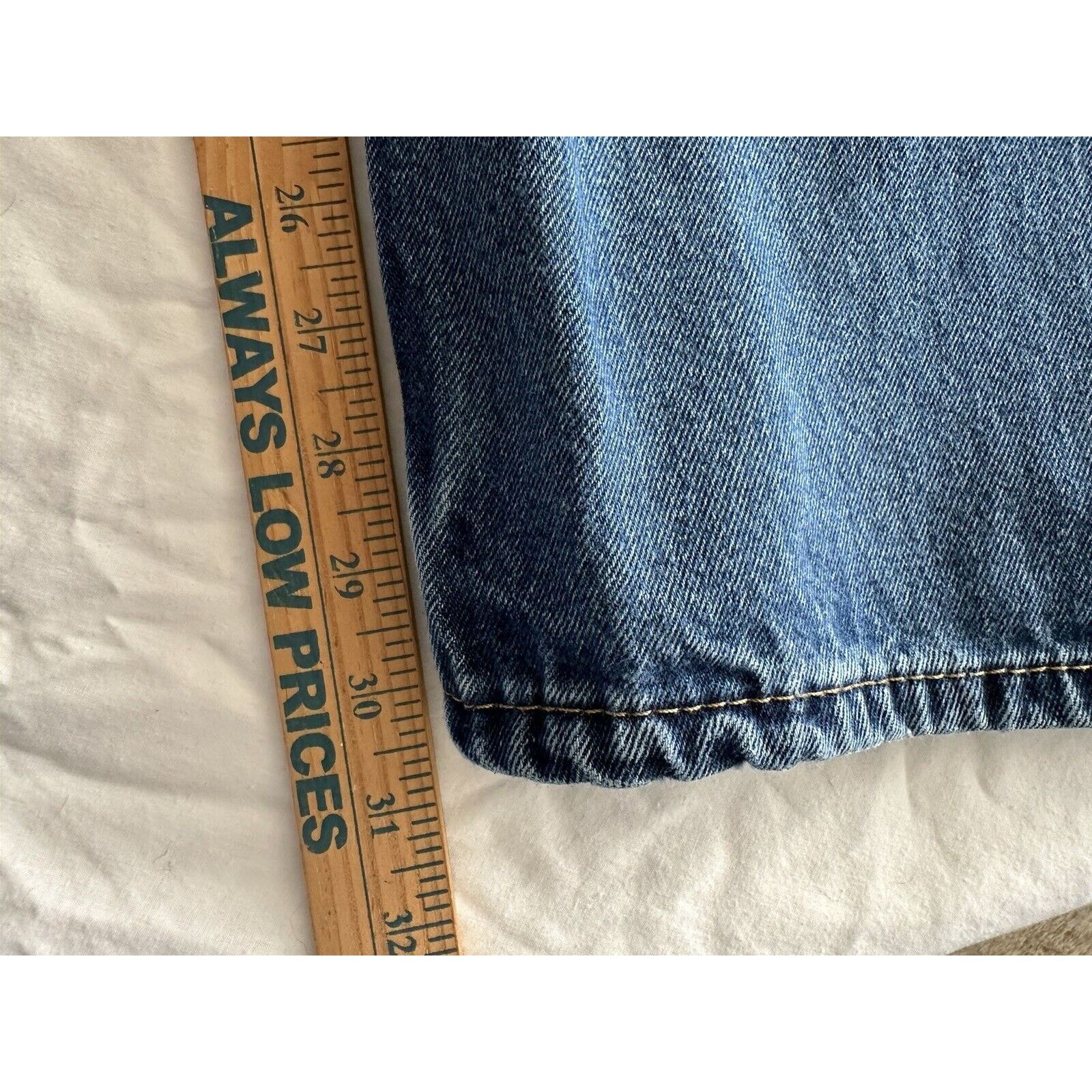 Levi's LEVIS 550 relaxed, 42x32 Dark Blue Wash, Cotton 2019 *CLEAN Size 42" / US 20 - 9 Thumbnail