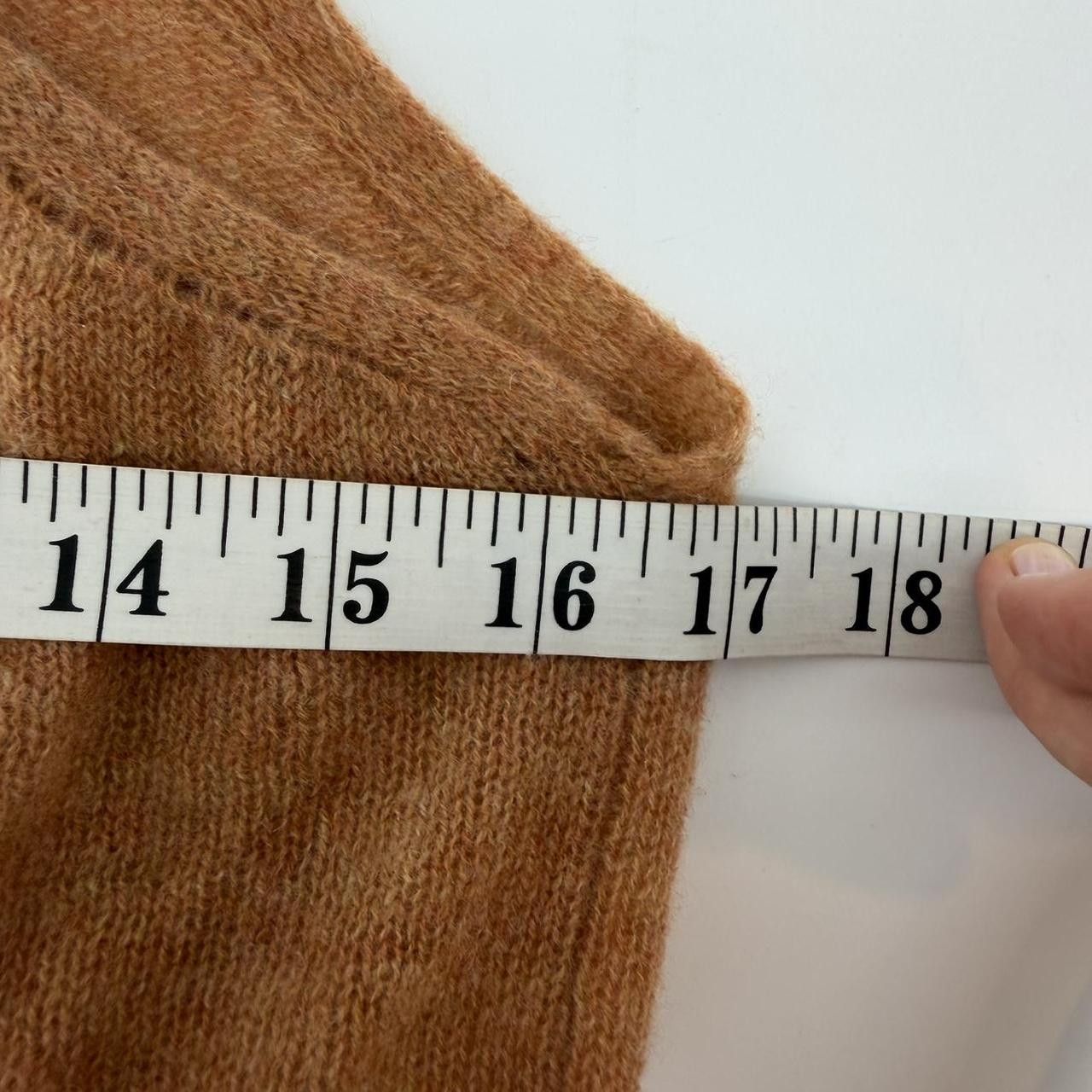 Free People Free People Alpaca Wool Knit Sleeveless camel/rust Sweater Size S / US 4 / IT 40 - 5 Thumbnail