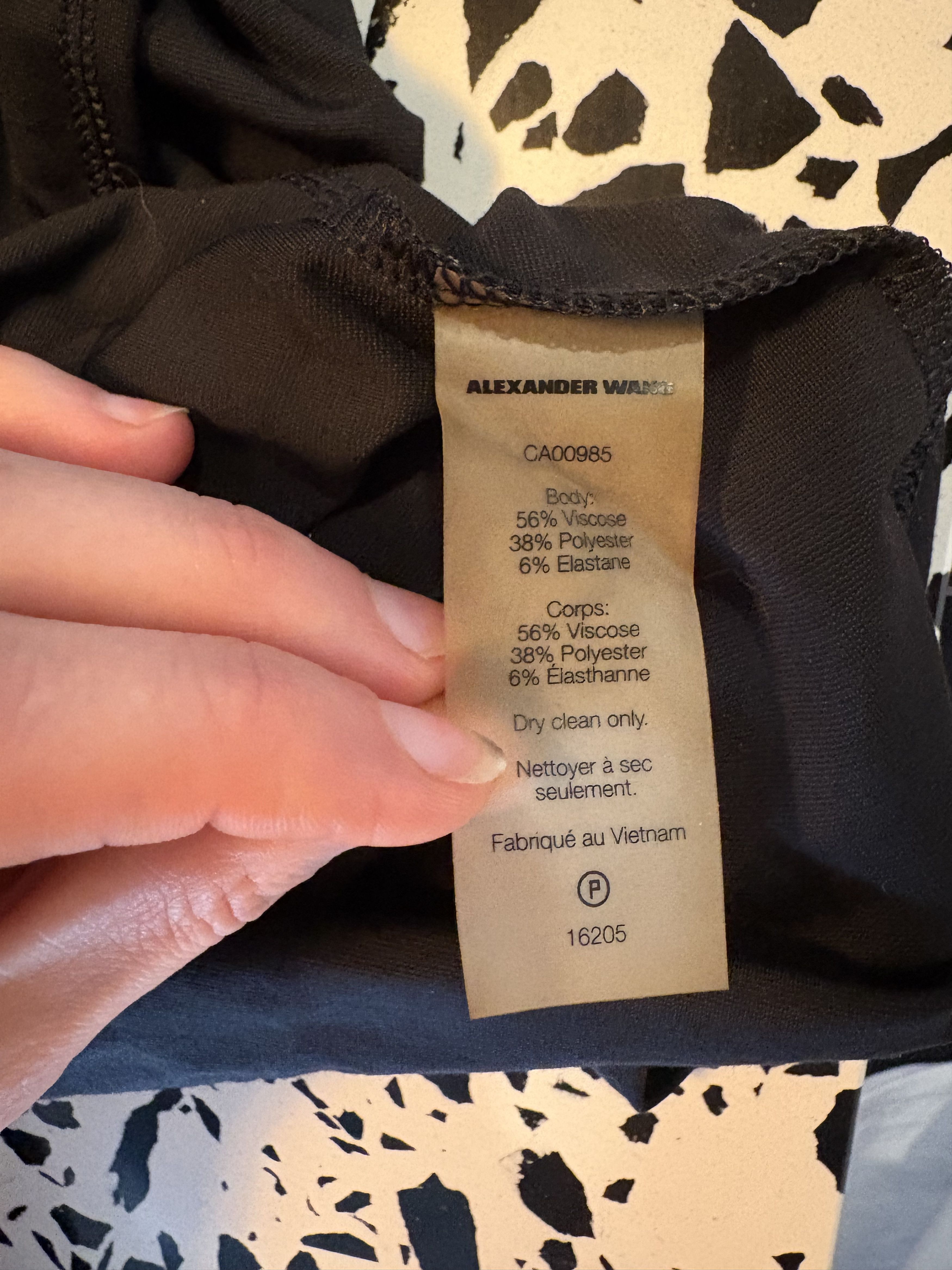 T by Alexander Wang T Alexander Wang oversize black dress Size XS / US 0-2 / IT 36-38 - 4 Thumbnail