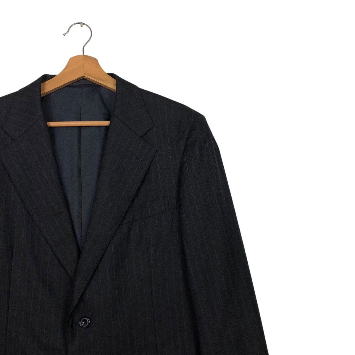 Burberry 📌Vintage Burberrys Casual Coats Striped Double Breast Size US M / EU 48-50 / 2 - 7 Thumbnail