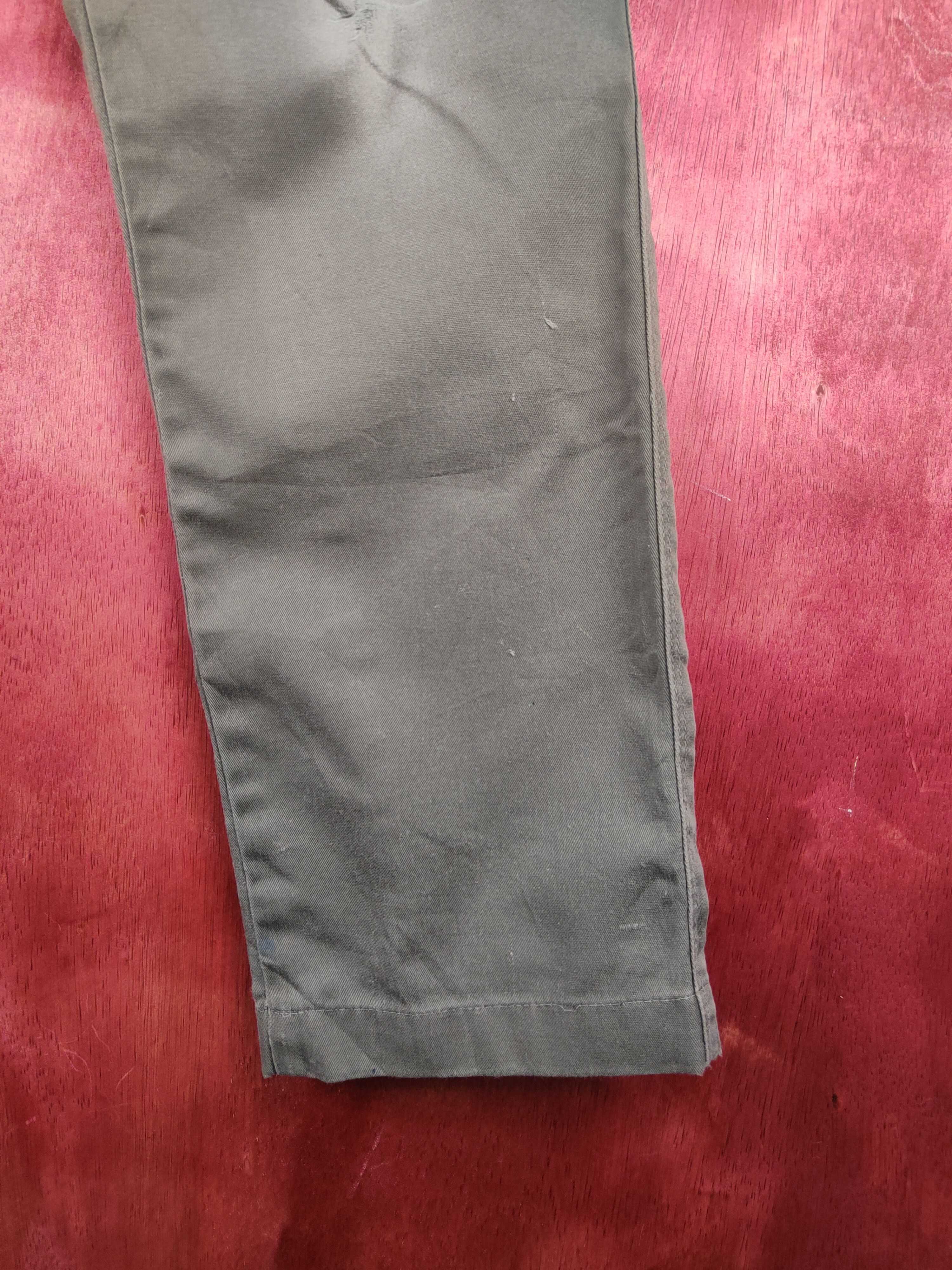 Japanese Brand Burtle Dark Gray Multipocket Cargo Pants N#S23 Size US 31 - 9 Thumbnail