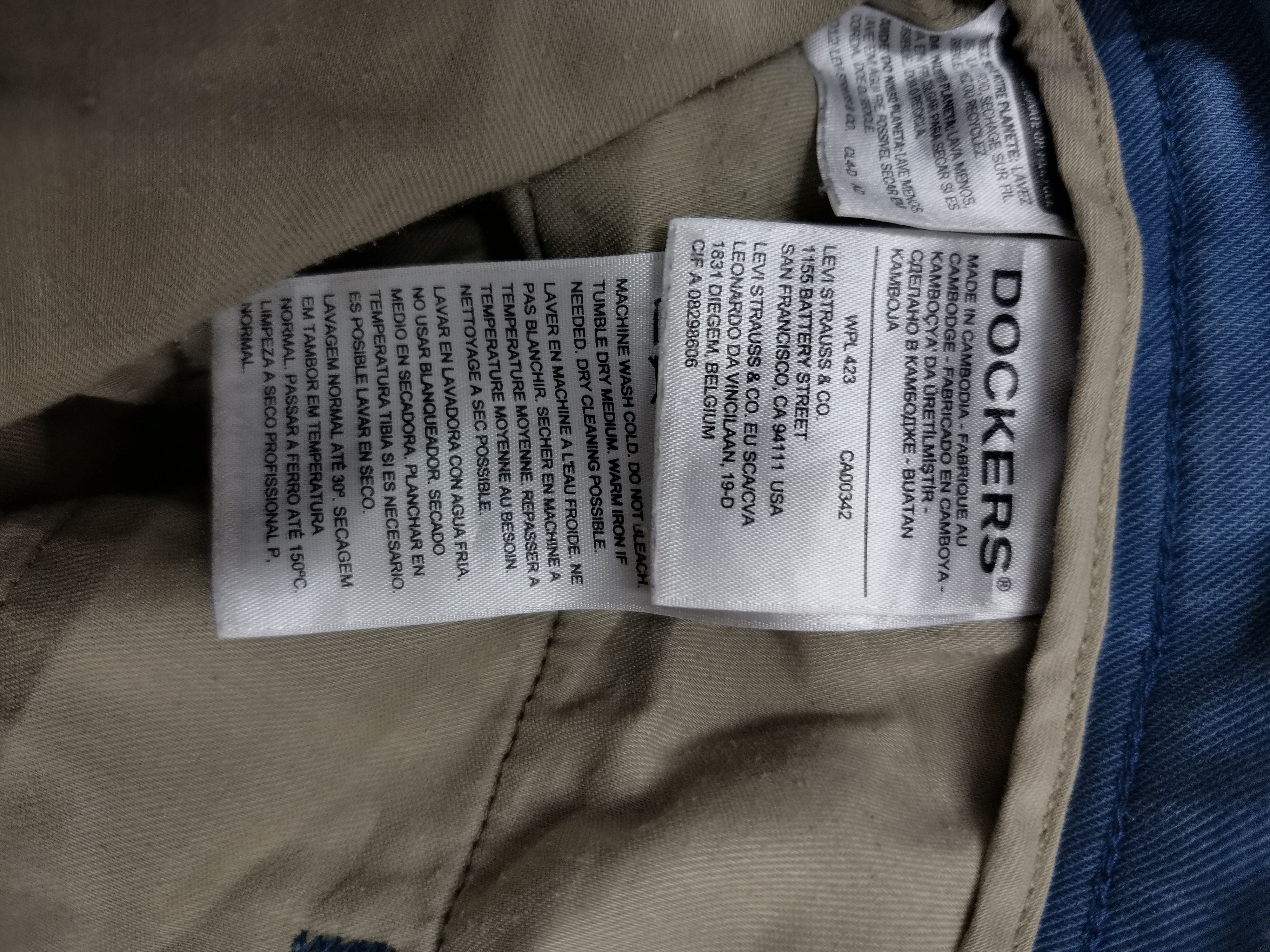 Dockers Dockers Alpha Khaki Pants Size US 33 - 13 Thumbnail