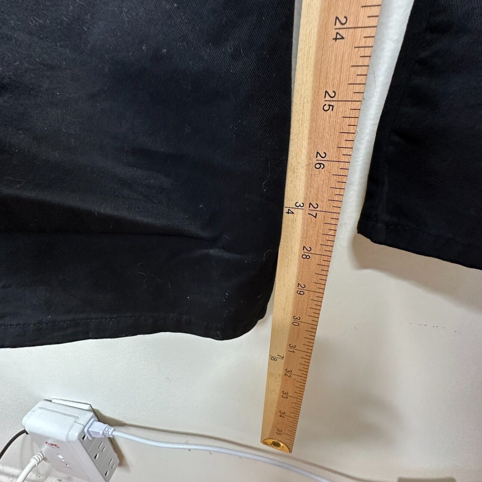Zara Black Wide Leg Pocketed Utility Cargo Khaki Trouser Pants 8 Size 30" / US 8 / IT 44 - 8 Thumbnail