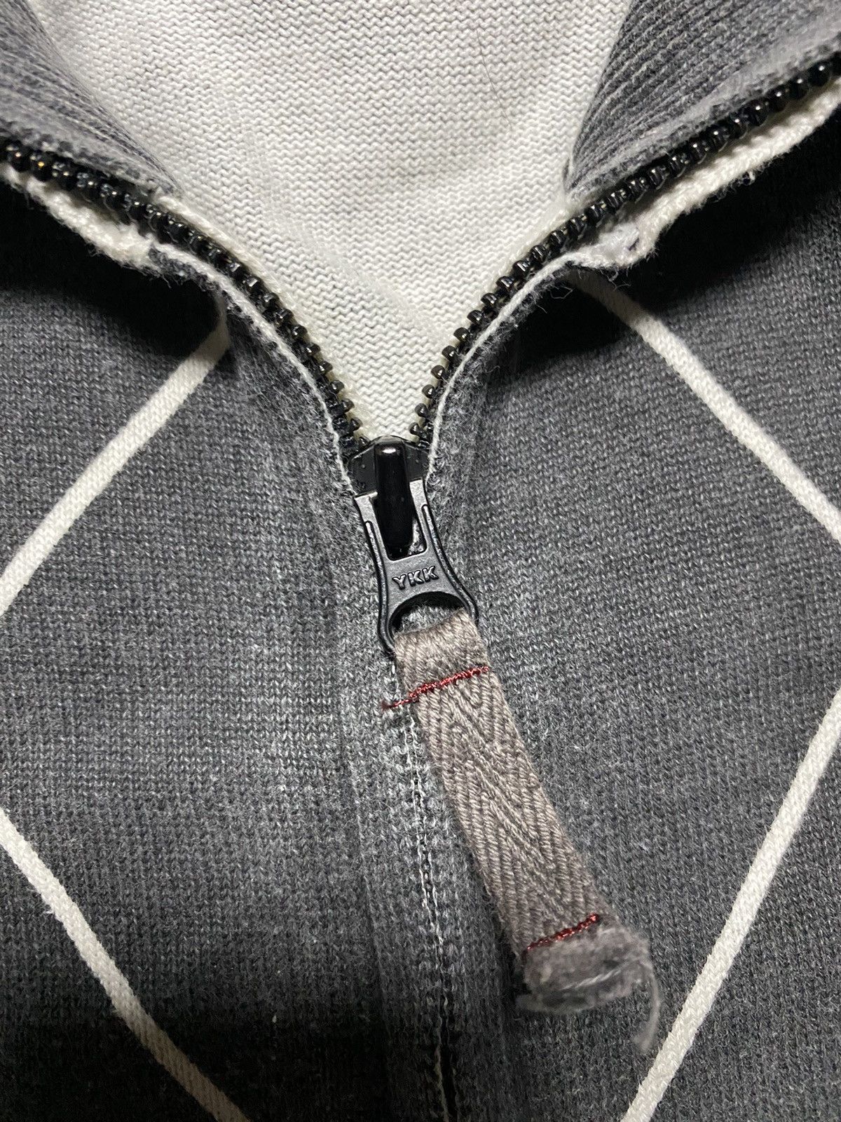 Armani × Vintage Vintage Armani Distressed faded full zip A J sweatshirt Size US S / EU 44-46 / 1 - 5 Thumbnail
