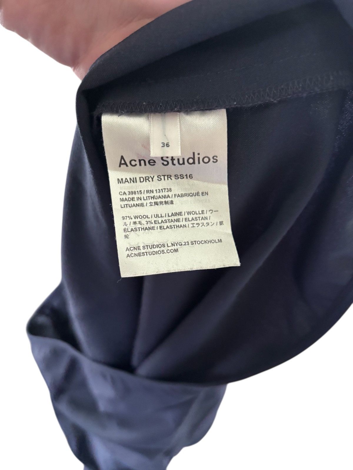 Acne Studios Acne Studios Oversized Blouse Size XS / US 0-2 / IT 36-38 - 6 Thumbnail