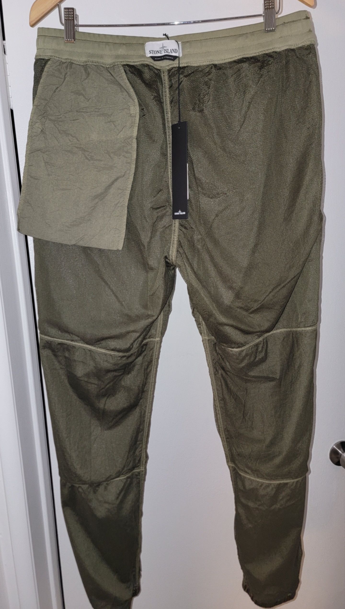 Stone Island Stone Island Nylon Metal Pants Olive Green Size Large Size US 36 / EU 52 - 20 Thumbnail