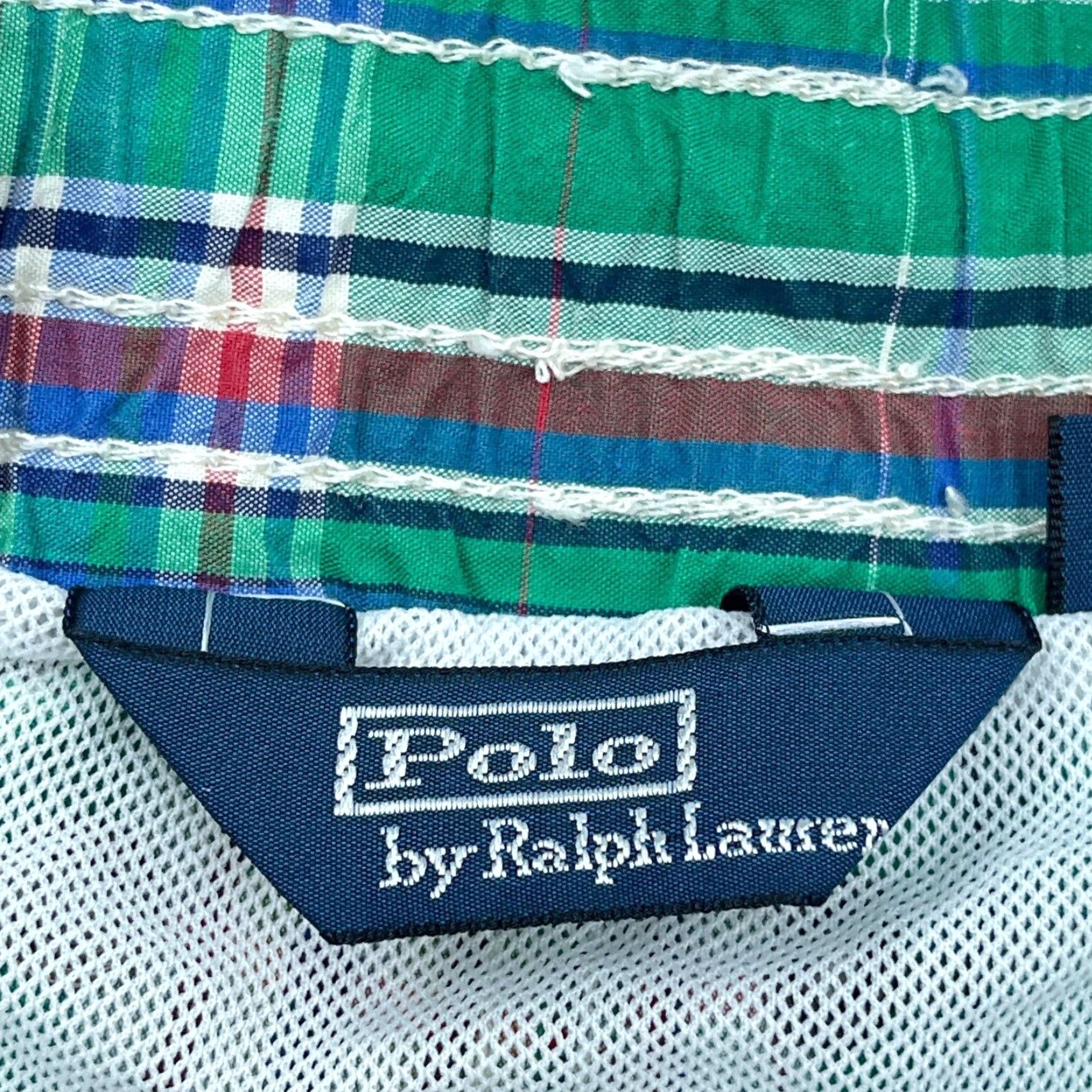 Polo Ralph Lauren VINTAGE Polo Ralph Lauren Swim Trunks Men L Green Polo Ralph Lauren Swim Trunks Men L Green 90s Tartan Size US L / EU 52-54 / 3 - 5 Thumbnail