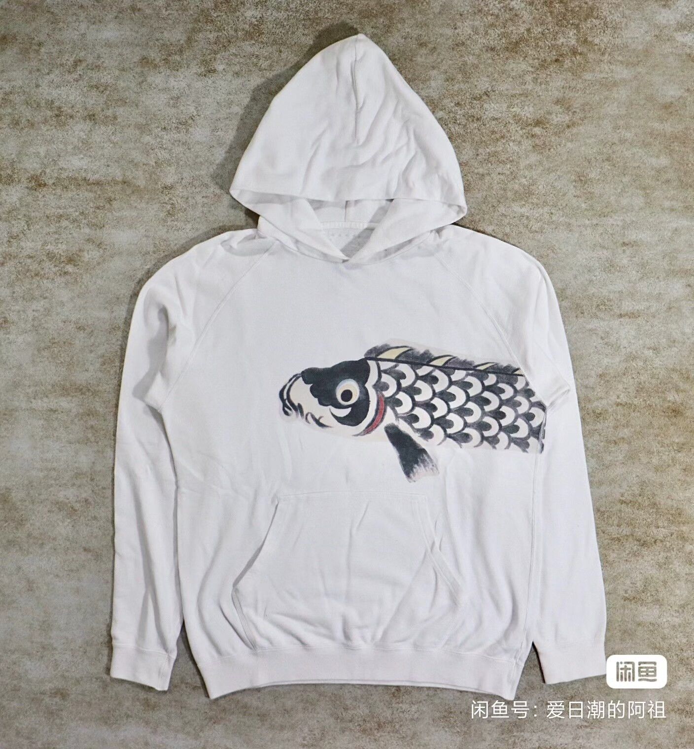 Visvim Visvim Upstreamer Hoodie with Koi Fish Print Size US L / EU 52-54 / 3 - 1 Thumbnail